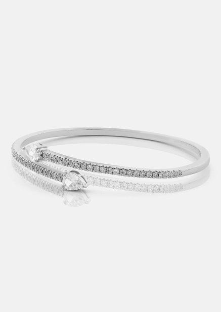 Armbånd Lumière Spark Stack - Forsølvet