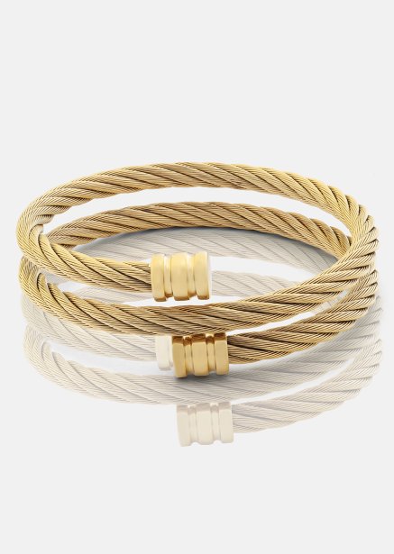 Armbånd Nero – 18k Forgyldt