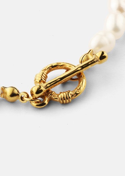 Armbånd Classic Pearl - 18k Forgyldt