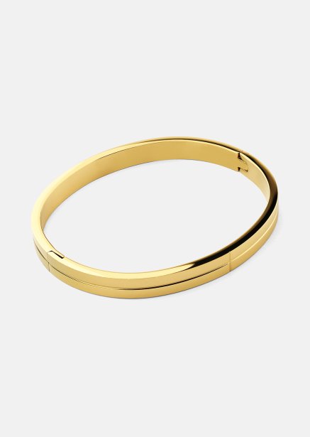 Armbånd Linea Gold Bangle - 18k Forgyldt