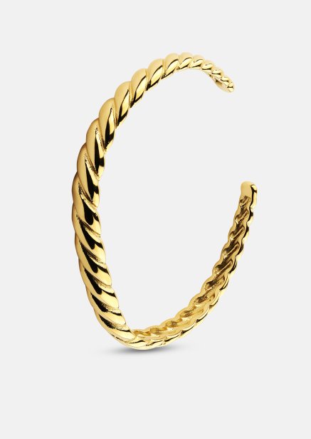 Armbånd Twist Glow - 18k Forgyldt