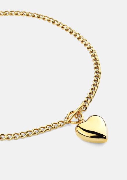 Heart of Gold Charm - 18k Forgyldt