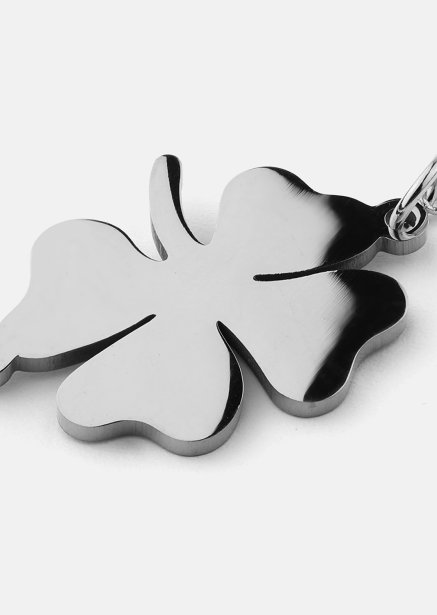 Golden Clover Charm Bracelet - Forsølvet