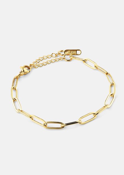 Luna Gold Chain Bracelet- 18k Forgyldt