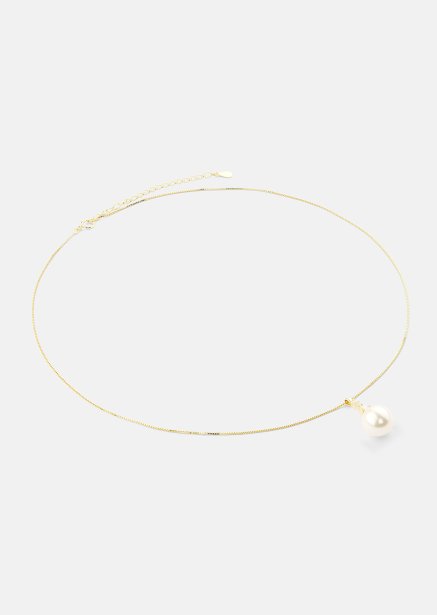 Halskæde Isla Pearl - 18k Forgyldt