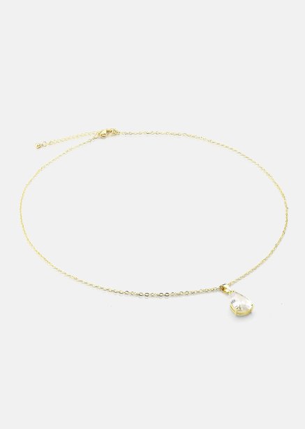 Halskæde Luna Teardrop - 18k Forgyldt
