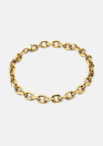 Armbånd Solid – 18k Forgyldt