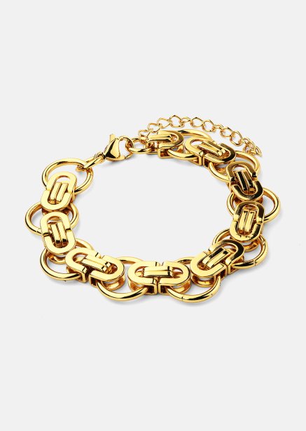 Armbånd Geo Loop - 18k Forgyldt