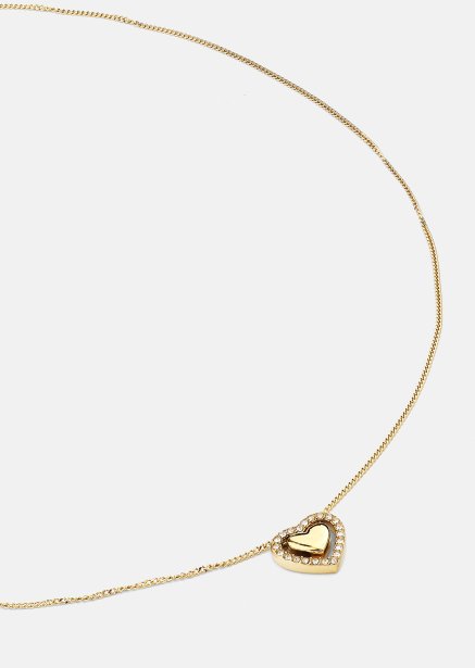 Halskæde Golden Heart - 18k Forgyldt