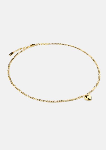 Halskæde Heart of Gold – 18k Forgyldt