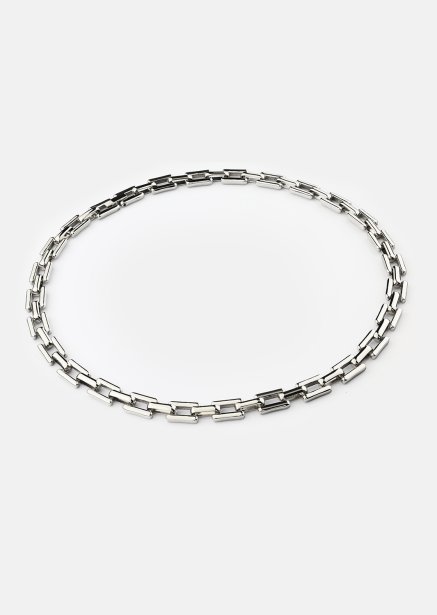 Halskæde Chain Link – Forsølvet