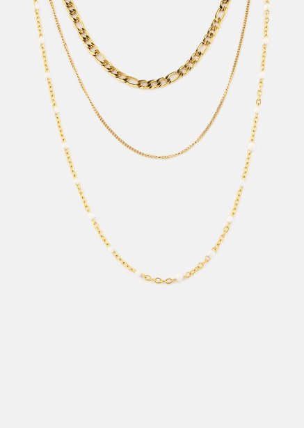 Halskæde Layered Elegance - 18k Forgyldt