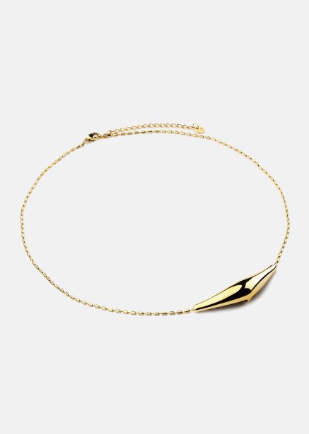 Halskæde Flow - 18k Gold Plated