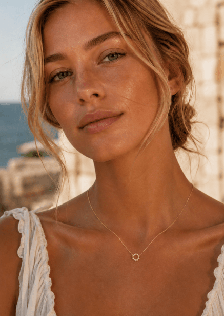 Ørering Stella - 18k Forgyldt