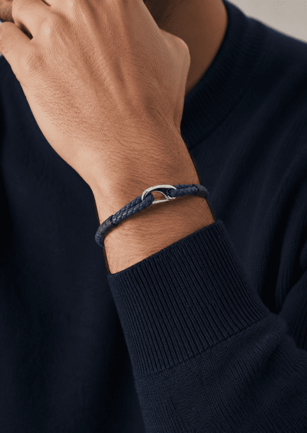 Læderarmbånd Maverick Thread