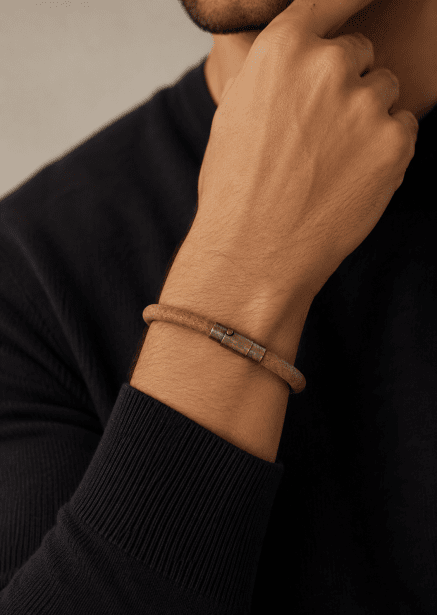 Læderarmbånd Savage Echo
