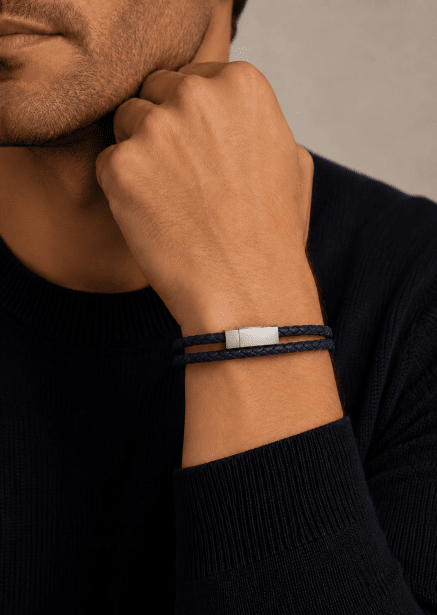 Læderarmbånd Strider Loop
