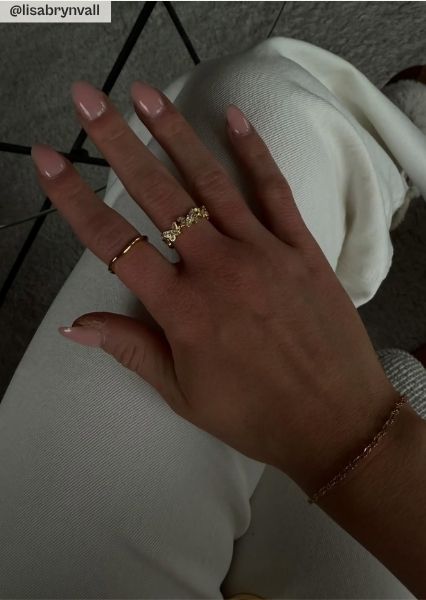 Ring Flutter – 18k Forgyldt
