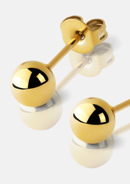 Timeless Orb Earrings - 18k Forgyldte