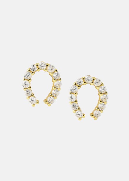 Ørering Golden Hoof - 18k Forgyldt