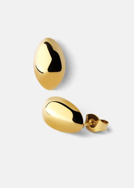 Ørering Chic Hoops - 18k Forgyldt
