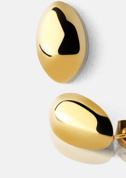 Ørering Chic Hoops - 18k Forgyldt