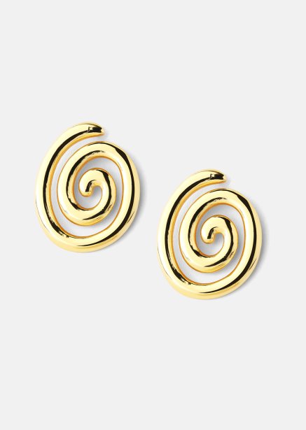 Resin Ørering - 18k Forgyldt