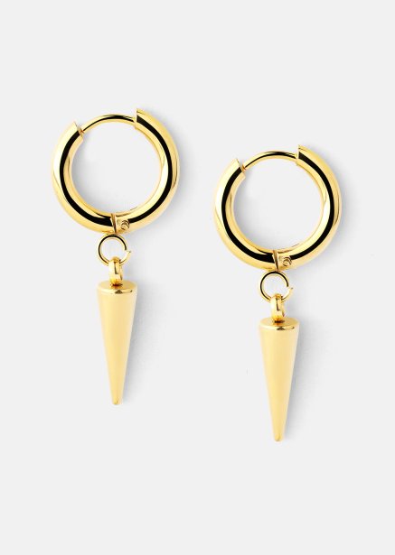 Ørering Spike – 18k Forgyldt