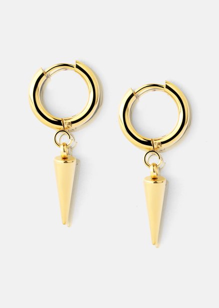 Ørering Spike – 18k Forgyldt