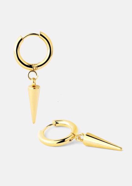 Ørering Spike – 18k Forgyldt