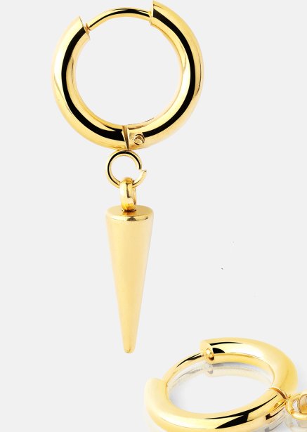 Ørering Spike – 18k Forgyldt