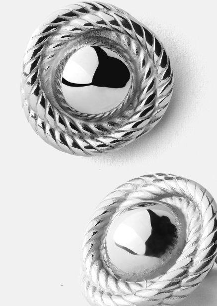 Ørering Regal Twist - Forsølvet