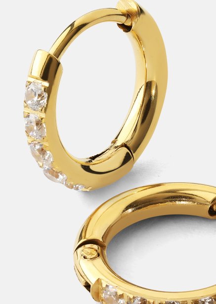 Ørering Sparklingers - 18k Forgyldt