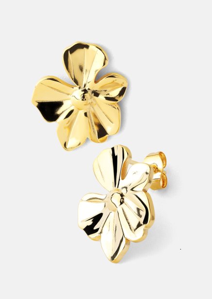 Florabella Øreringe - 18k Forgyldte