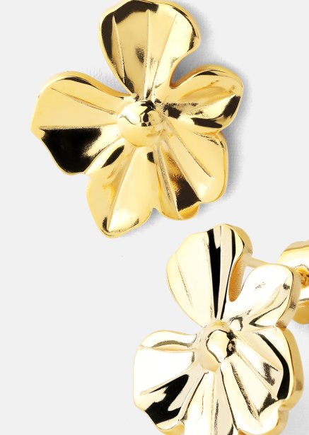 Florabella Øreringe - 18k Forgyldte