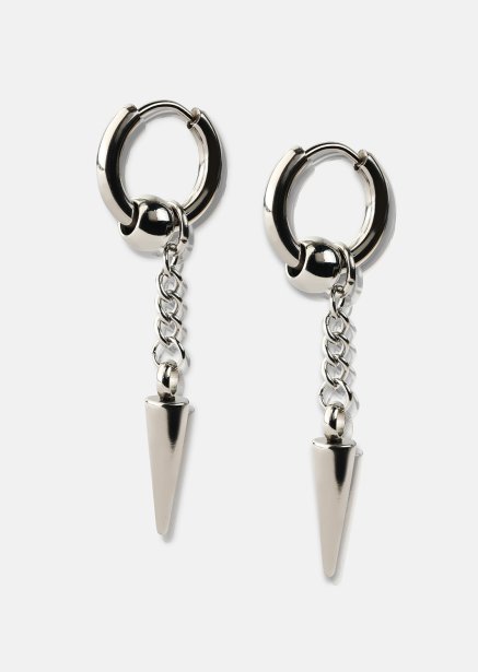 Ørering Spike Long - Forsølvet