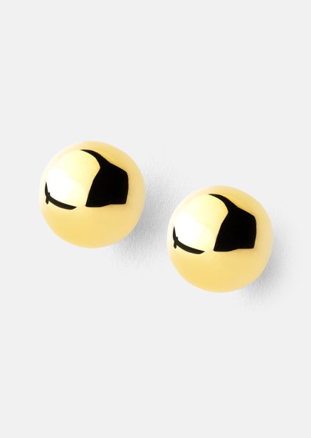 Orb Earrings - 18k Forgyldte