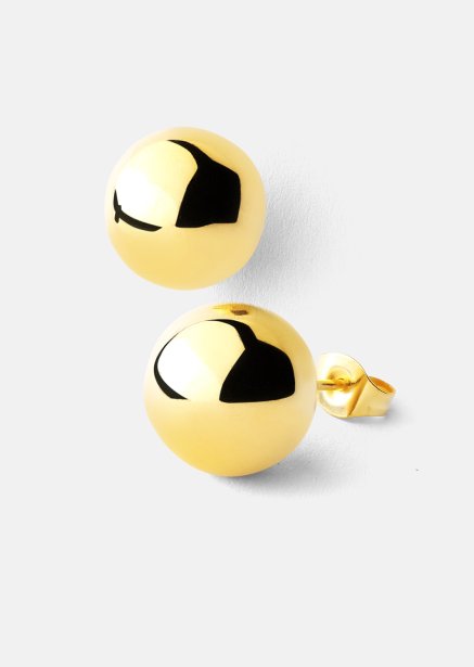 Orb Earrings - 18k Forgyldte