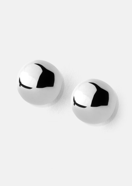 Orb Earrings - Forsølvede