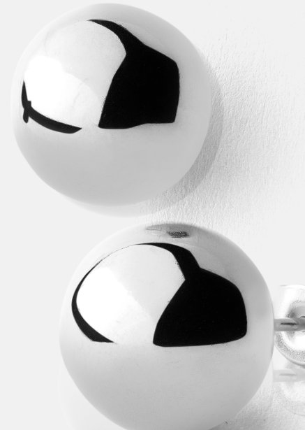 Orb Earrings - Forsølvede