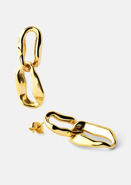 Cascada Ørering - 18k Forgyldt