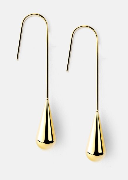 Ørering Golden Drop Elegance - 18k Forgyldt