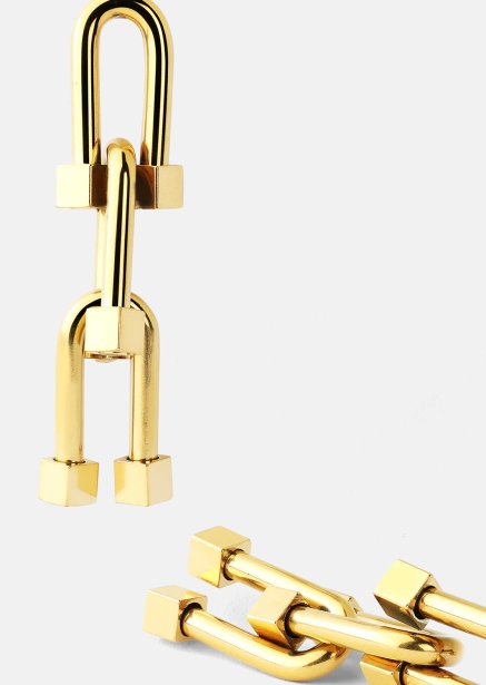 Øreringe Link Luxe – 18k Forgyldte