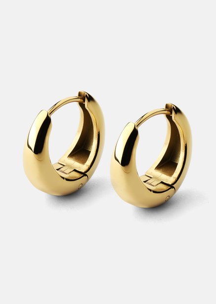 Øreringe Bold Mini – 18k Forgyldte
