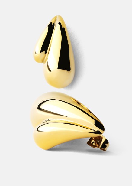 Øreringe Gilded Drop – 18k Forgyldte