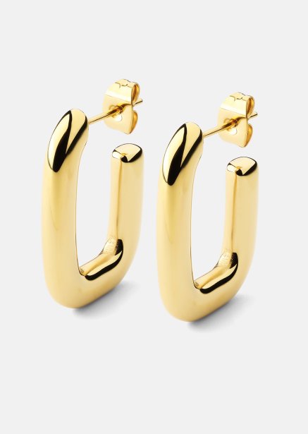 Ørering Golden Flow - 18k Forgyldt