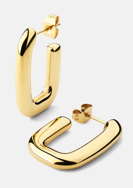 Ørering Golden Flow - 18k Forgyldt