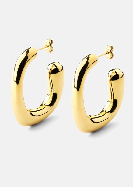 Ørering Elegant Curve - 18k Forgyldt