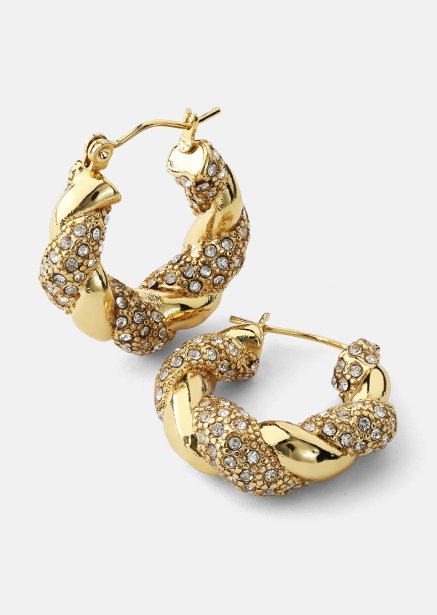 Ørering Glam Hoops - 18k Forgyldt