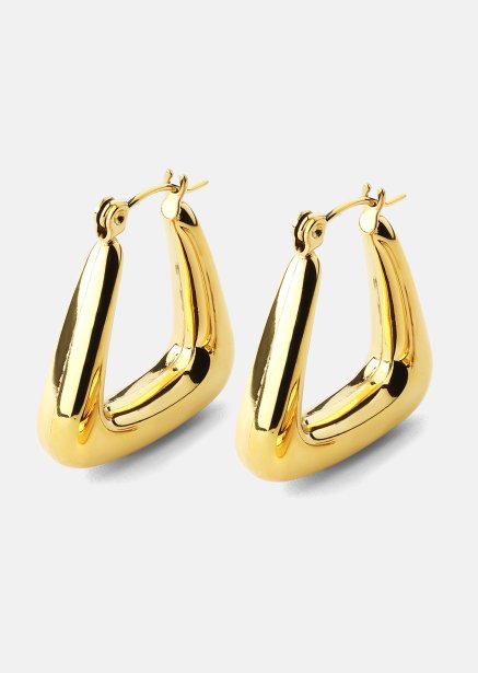 Ørering TriBold - 18k Forgyldt